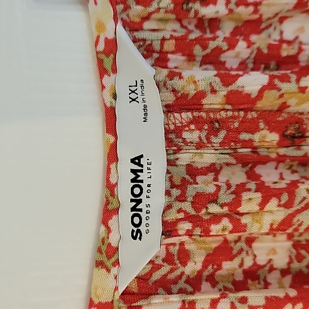 NWT Sonoma Goods Long-Sleeved Tiered Maxi Dress - Picture 2 of 12